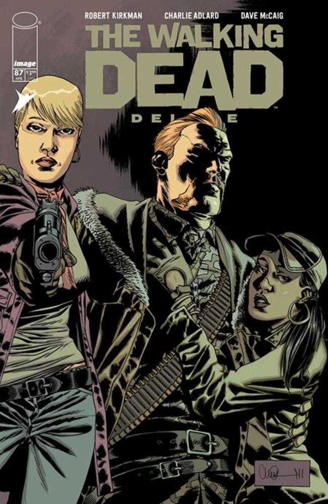 Walking Dead Deluxe #87 Cover B Charlie Adlard & Dave Mccaig Variant (Mature) | BD Cosmos