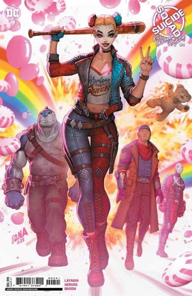 Suicide Squad Kill Arkham Asylum #4 (Of 5) Cover C David Nakayama Card Stock Variant (Mature) | BD Cosmos