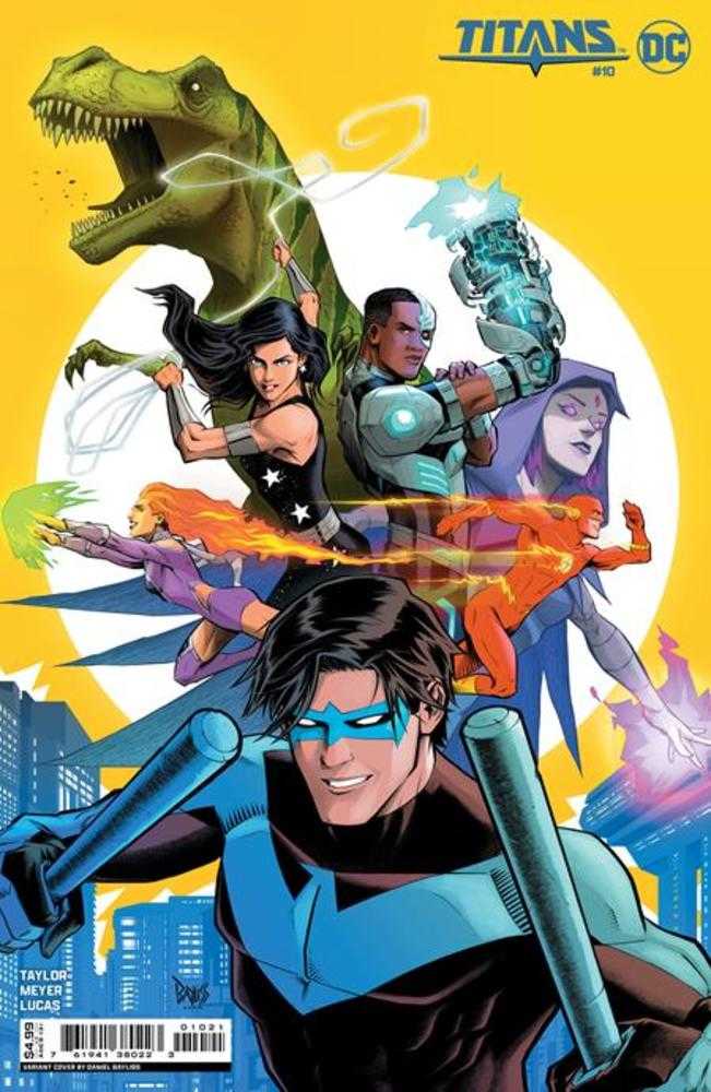 Titans #10 Cover C Daniel Bayliss Card Stock Variant | BD Cosmos