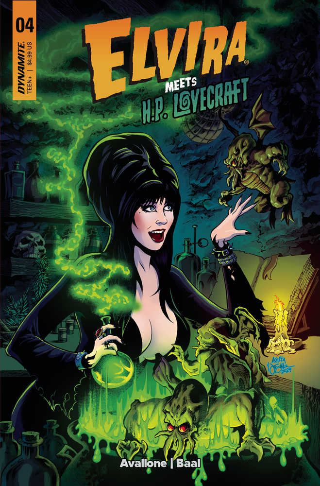 Elvira Meets Hp Lovecraft #4 Cover A Acosta | BD Cosmos