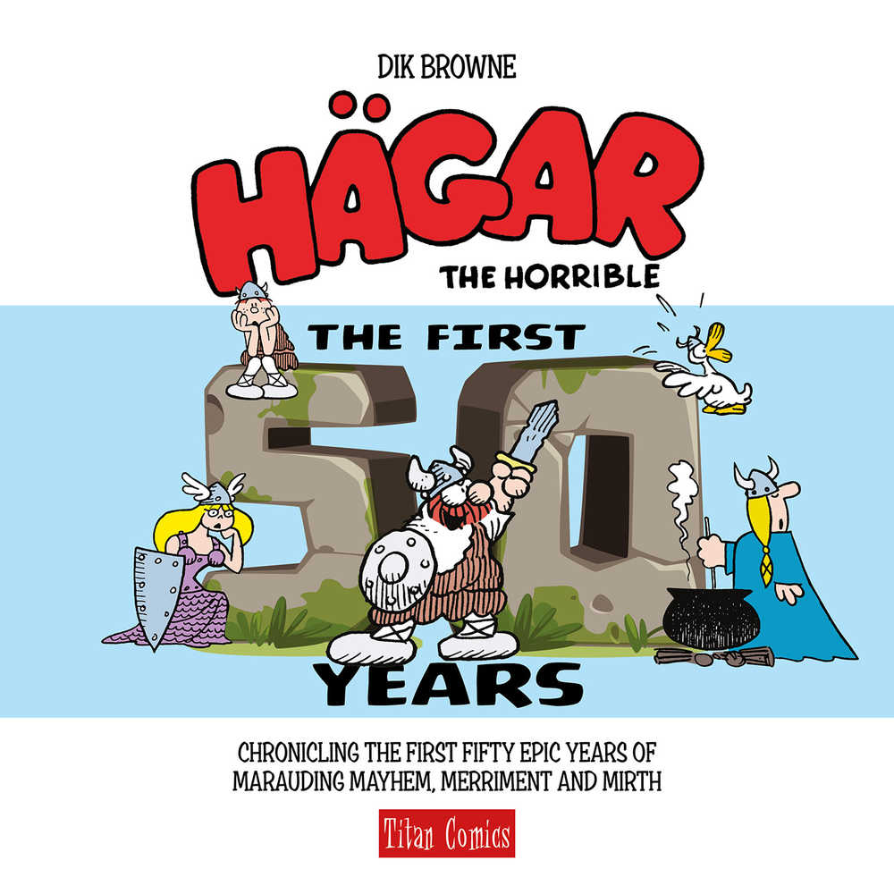 Hagar Horrible First 50 Years Hardcover | BD Cosmos
