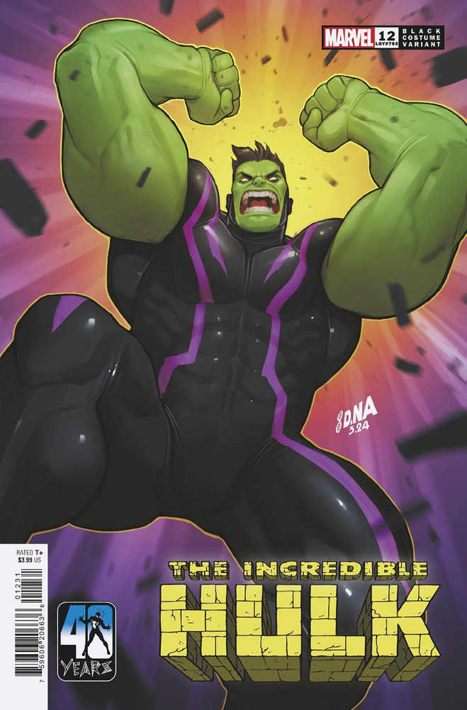 Incredible Hulk #12 David Nakayama Black Costume Variant(Subscription) | BD Cosmos