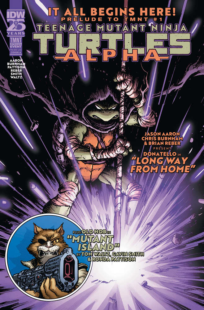 Teenage Mutant Ninja Turtles Alpha #1 Cover A Burnham | BD Cosmos