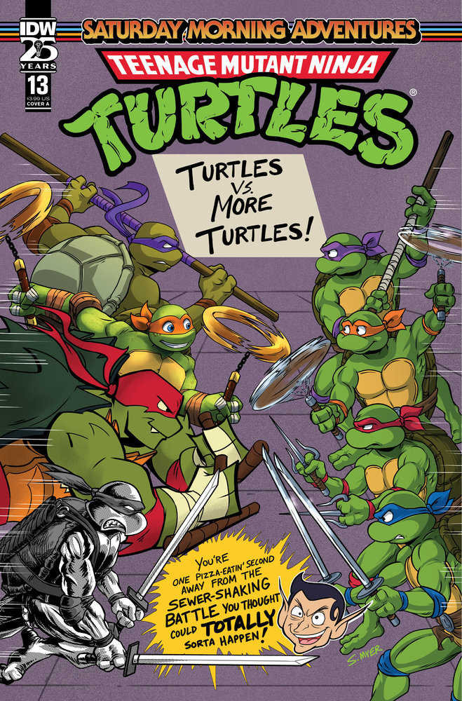 Teenage Mutant Ninja Turtles: Saturday Morning Adventures #13 Cover A (Myer) | BD Cosmos