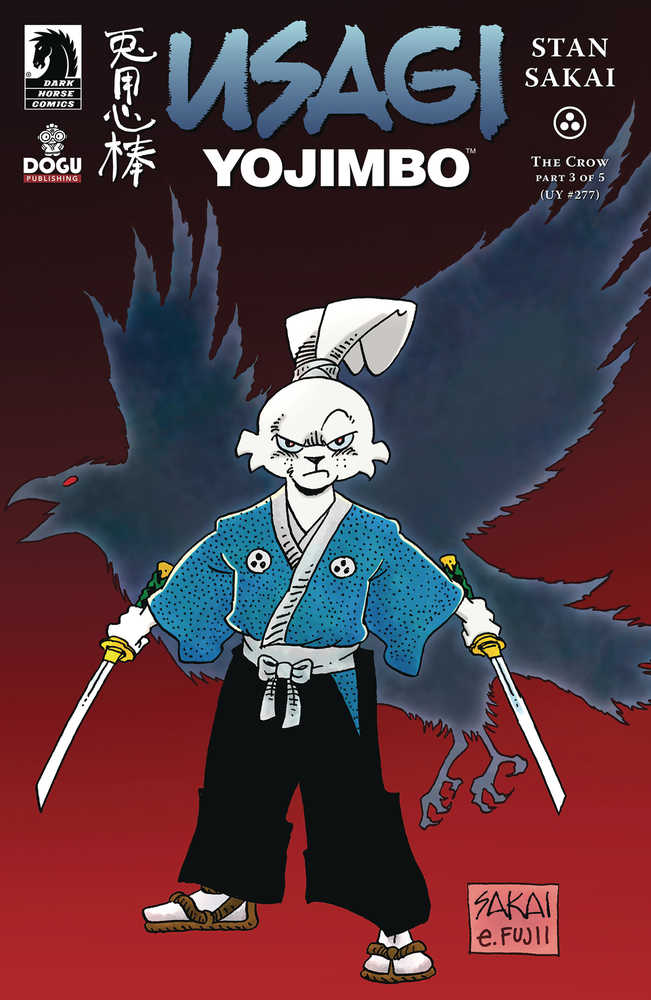 Usagi Yojimbo Crow #3 Cover A Sakai | BD Cosmos