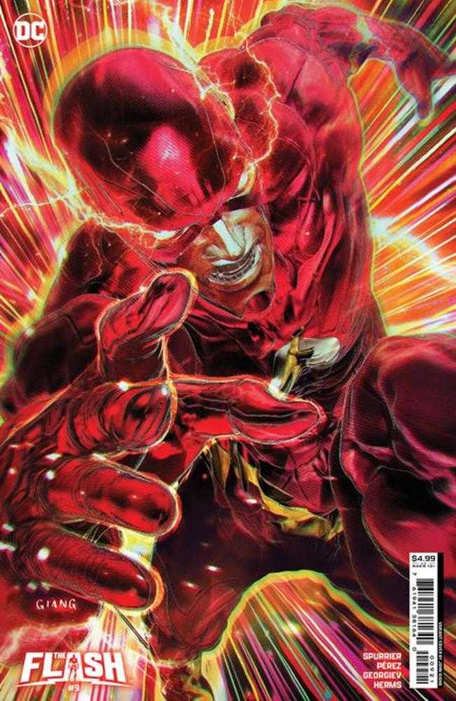 Flash #9 Cover B John Giang Card Stock Variant | BD Cosmos