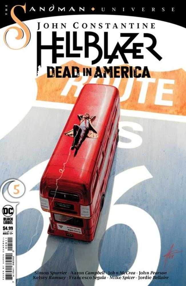 John Constantine Hellblazer Dead In America #5 (Of 9) Cover A Aaron Campbell (Mature) | BD Cosmos