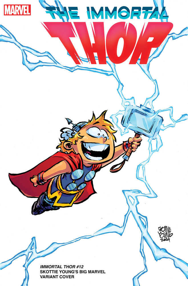 Immortal Thor #12 MARVEL B Young Release 06/19/2024 | BD Cosmos