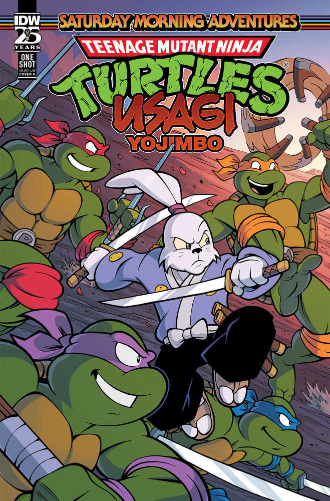 Teenage Mutant Ninja Turtles/Usagi Yojimbo: Saturday Morning Adventures Cover A (Lawrence) | BD Cosmos