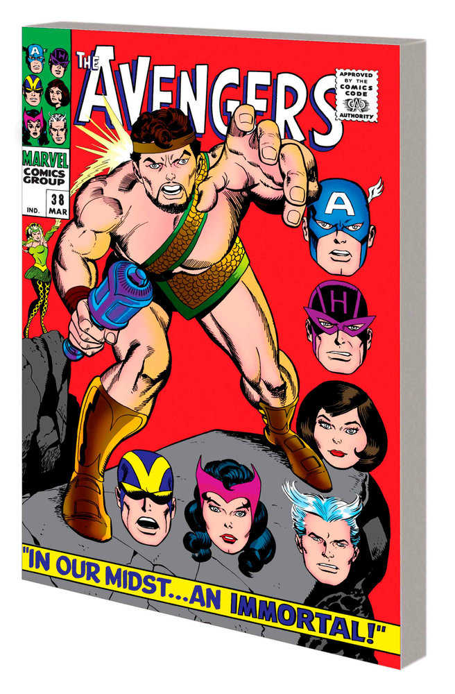 Mighty Marvel Masterworks: The Avengers Volume. 4 - The Sign Of The Serpent [Direct Market Only] | BD Cosmos