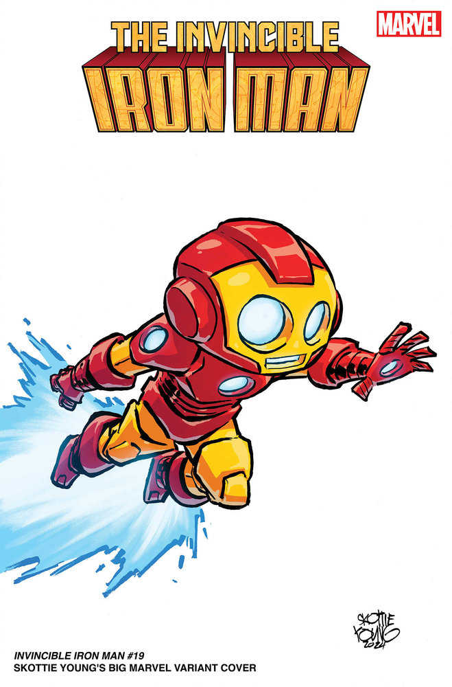 Invincible Iron Man #19 MARVEL C Young Release 06/19/2024 | BD Cosmos