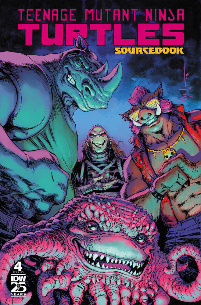 TMNT Sourcebook #4 IDW A Wachter Release 07/17/2024 | BD Cosmos