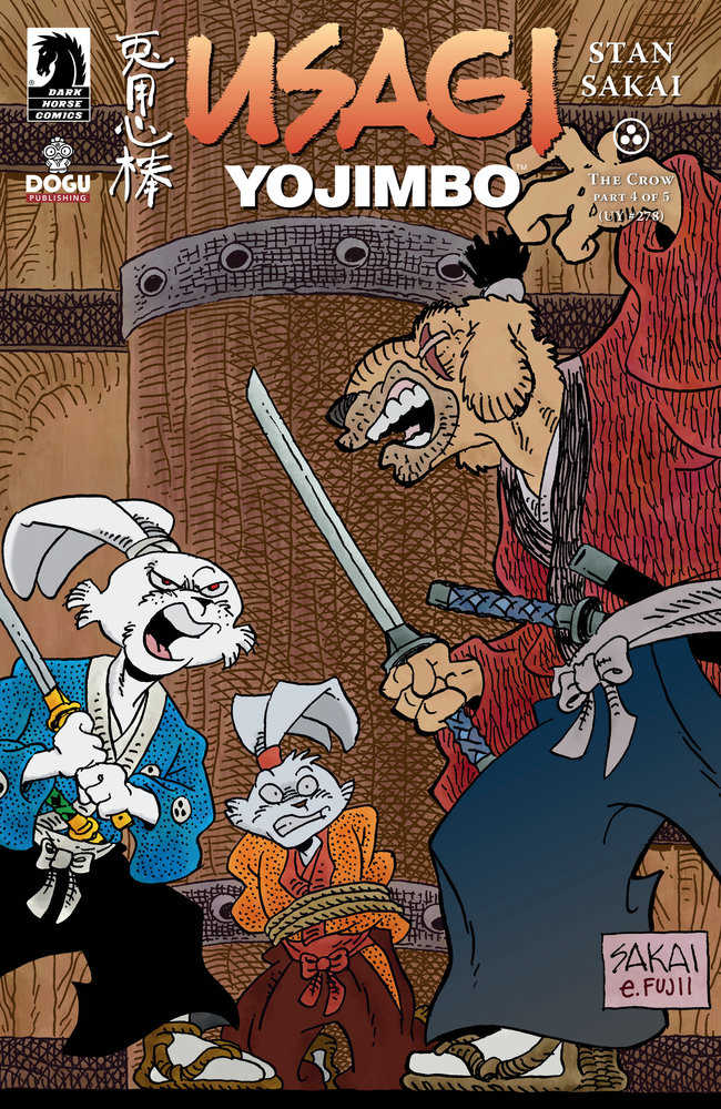 Usagi Yojimbo Crow #4 Cover A Sakai | BD Cosmos