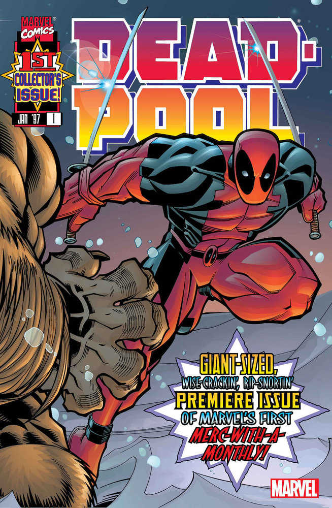 Deadpool #1 MARVEL B Facsimile Foil Release 07/10/2024 | BD Cosmos