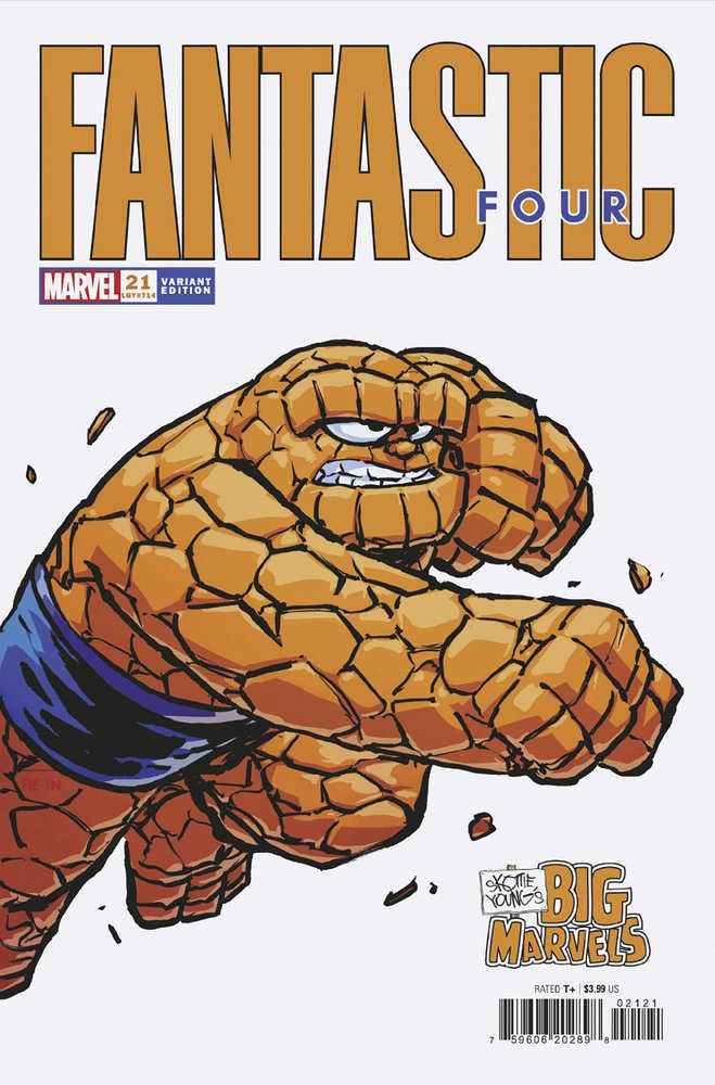 Fantastic Four #21 Skottie Young'S Big Marvel Variant [Bh] | BD Cosmos