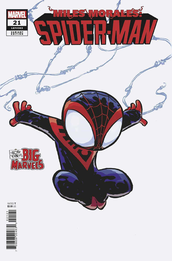 Miles Morales: Spider-Man #21 Skottie Young'S Big Marvel Variant [Bh] | BD Cosmos