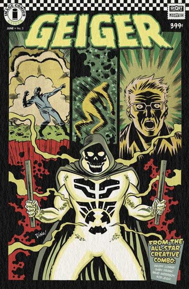 Geiger #3 (2024) Cover B Dean Haspiel Variant | BD Cosmos