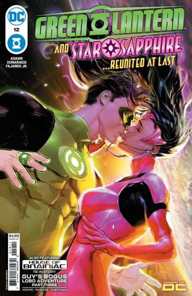 Green Lantern #12 Cover A Xermanico (House Of Brainiac) | BD Cosmos