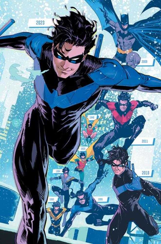 Nightwing Year One 20th Anniversary Deluxe Edition Hardcover Direct Market Exclusive Dan Mora Variant Edition | BD Cosmos