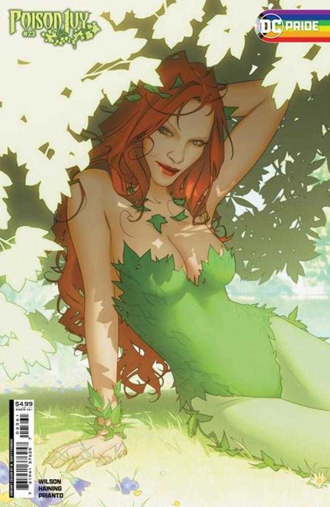 Poison Ivy #23 Cover D W Scott Forbes DC Pride 2024 Card Stock Variant | BD Cosmos