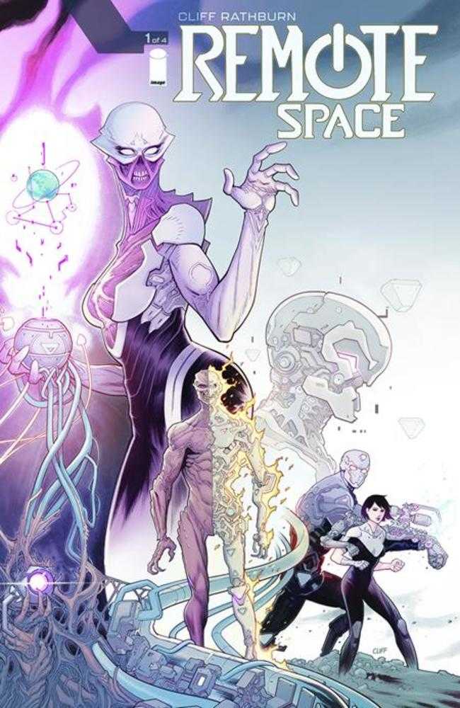 Remote Space #1 (Of 4) Cover A Cliff Rathburn Wraparound | BD Cosmos