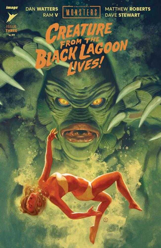 Universal Monsters Creature from the Black Lagoon Lives #3 IMAGE B Tedesco 06/26/2024 | BD Cosmos