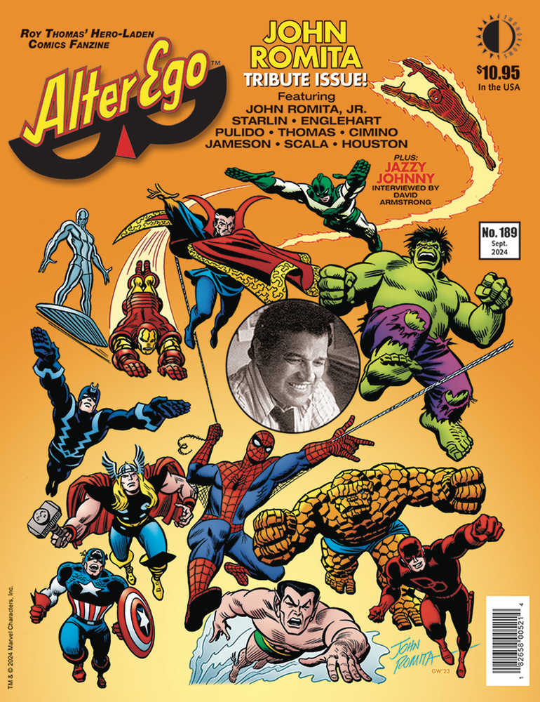 Alter Ego #189 John Romita Sr Tribute Issue | BD Cosmos