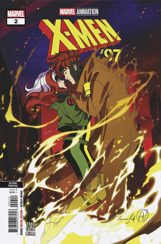 X-Men '97 #2 Marvel Animation 2nd Print Variant | BD Cosmos