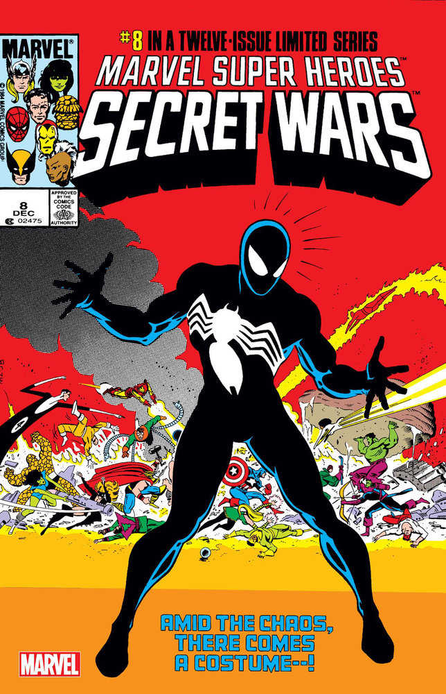 Marvel Super Heroes Secret Wars #8 B Marvel Facsimile Foil Release 08/07/2024 | BD Cosmos