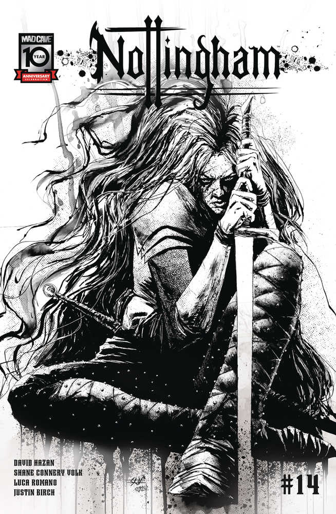 Nottingham #14 B Mad Cave Connery B&W 07/31/2024 | BD Cosmos