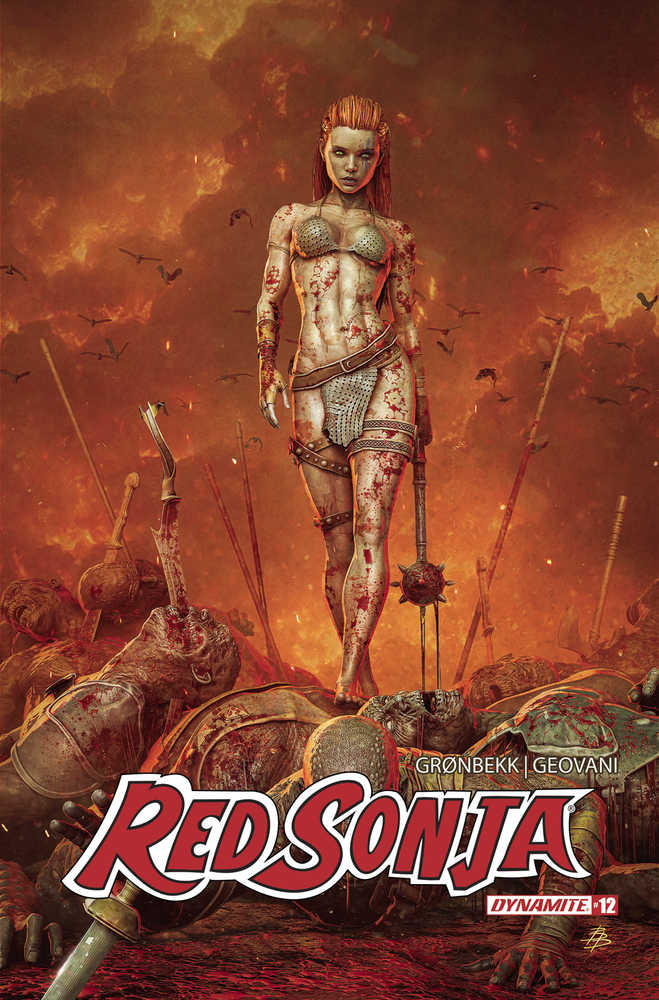 Red Sonja 2023 #12 DYNAMITE B Barends Release 07/17/2024 | BD Cosmos