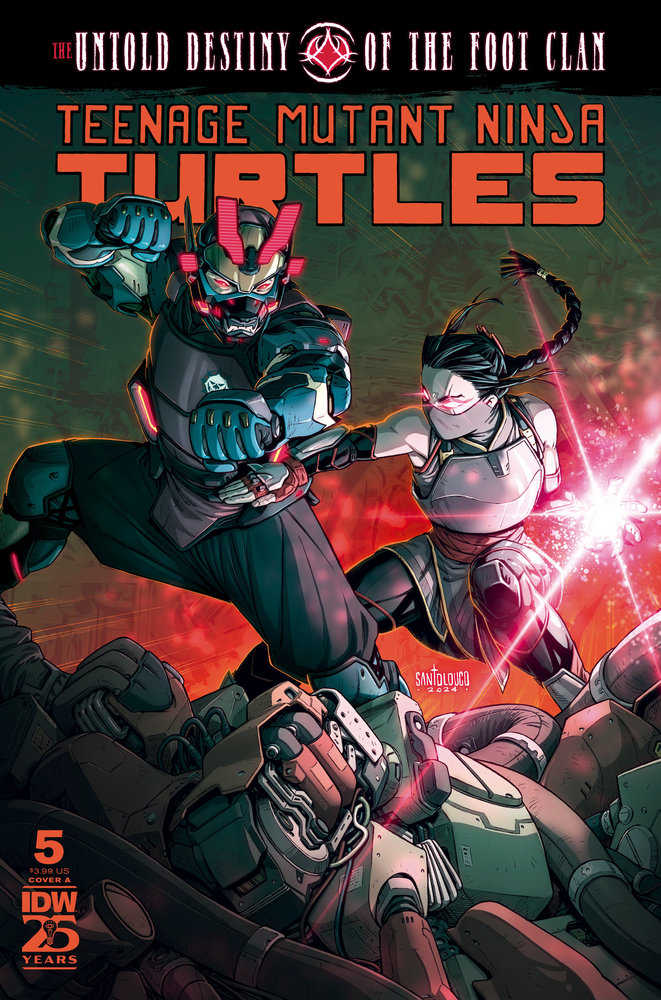 Teenage Mutant Ninja Turtles: The Untold Destiny Of The Foot Clan #5 Cover A (Santolouco) | BD Cosmos