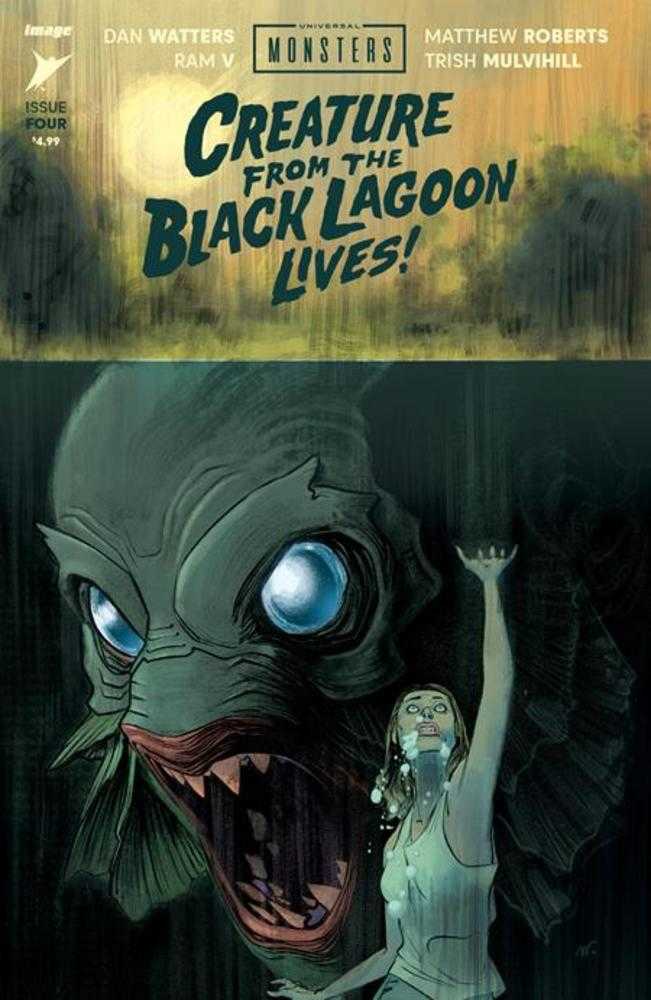 Universal Monsters Creature From The Black Lagoon Lives! #4 (Of 4) Cover A Matthew Roberts | BD Cosmos