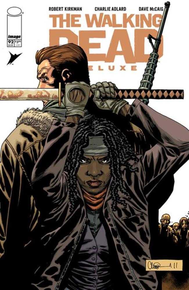 Walking Dead Deluxe #92 Cover B Charlie Adlard & Dave Mccaig Variant (Mature) | BD Cosmos