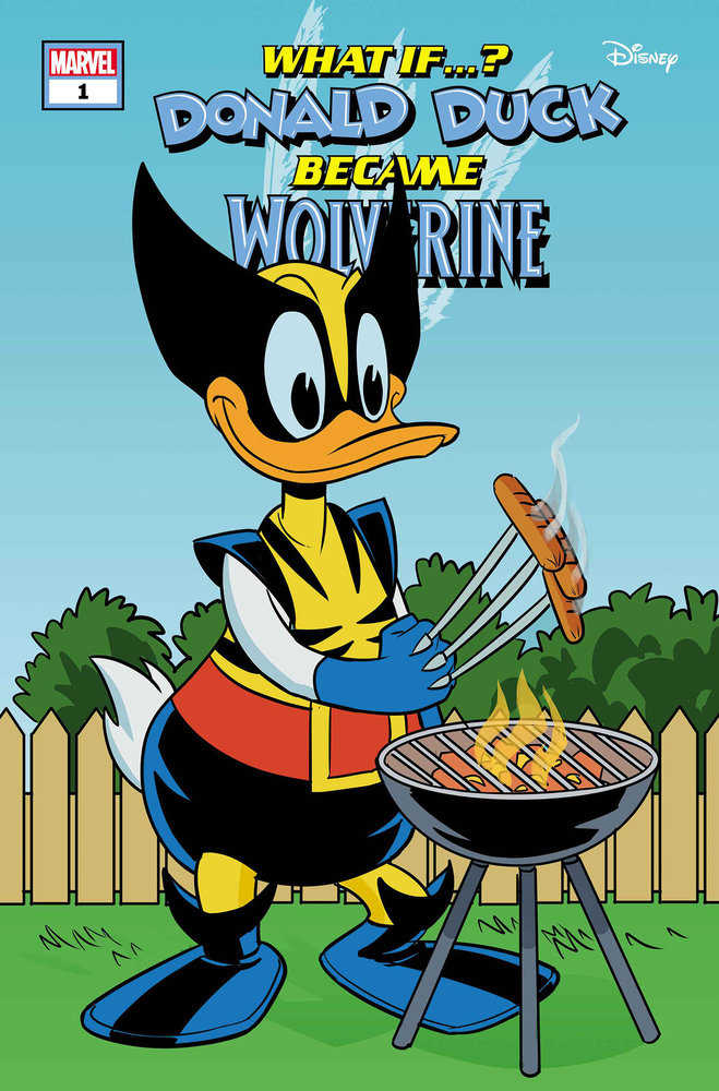 What If...? Donald Duck Became Wolverine #1 B Marvel Noto Donald Duck Wolverine Release 07/31/2024 | BD Cosmos