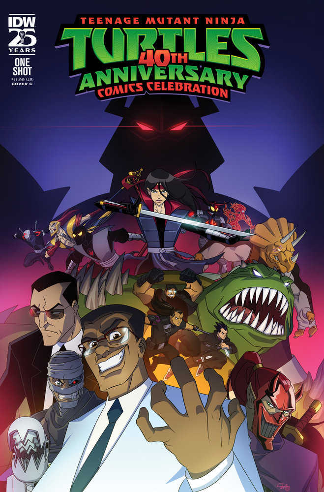 Teenage Mutant Ninja Turtles: 40th Anniversary Comics Celebration Variant C (Lopez) | BD Cosmos