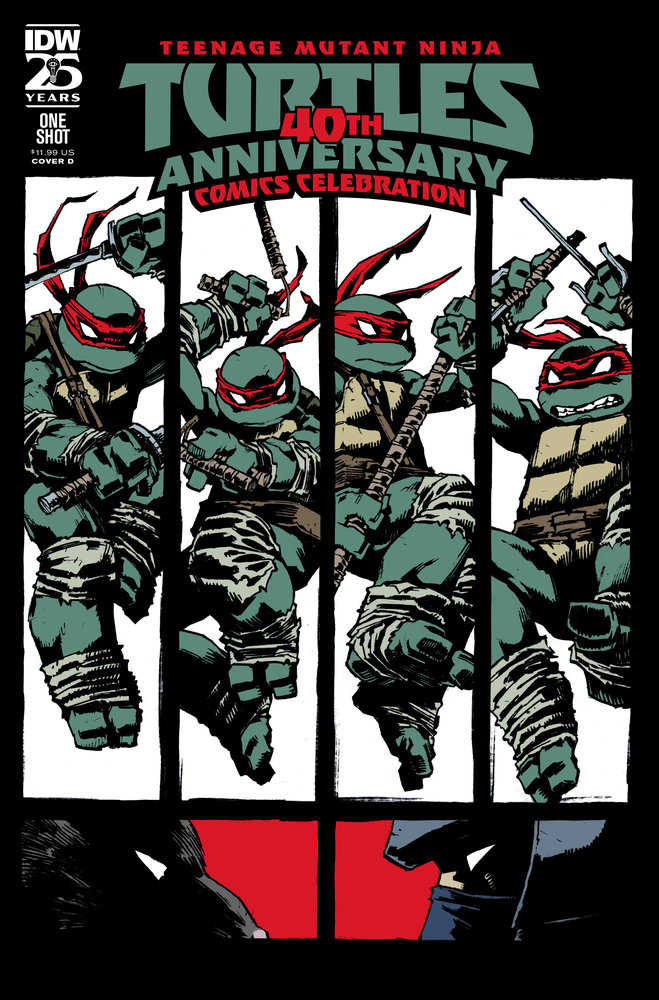 Teenage Mutant Ninja Turtles: 40th Anniversary Comics Celebration Variant D (Campbell) | BD Cosmos