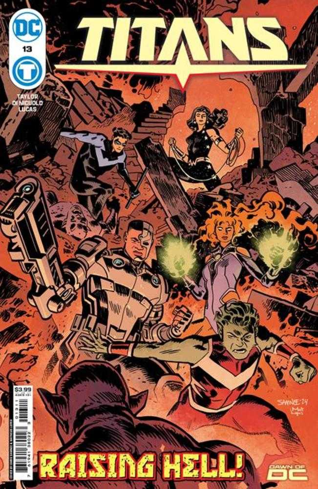 Titans #13 Cover A Chris Samnee | BD Cosmos