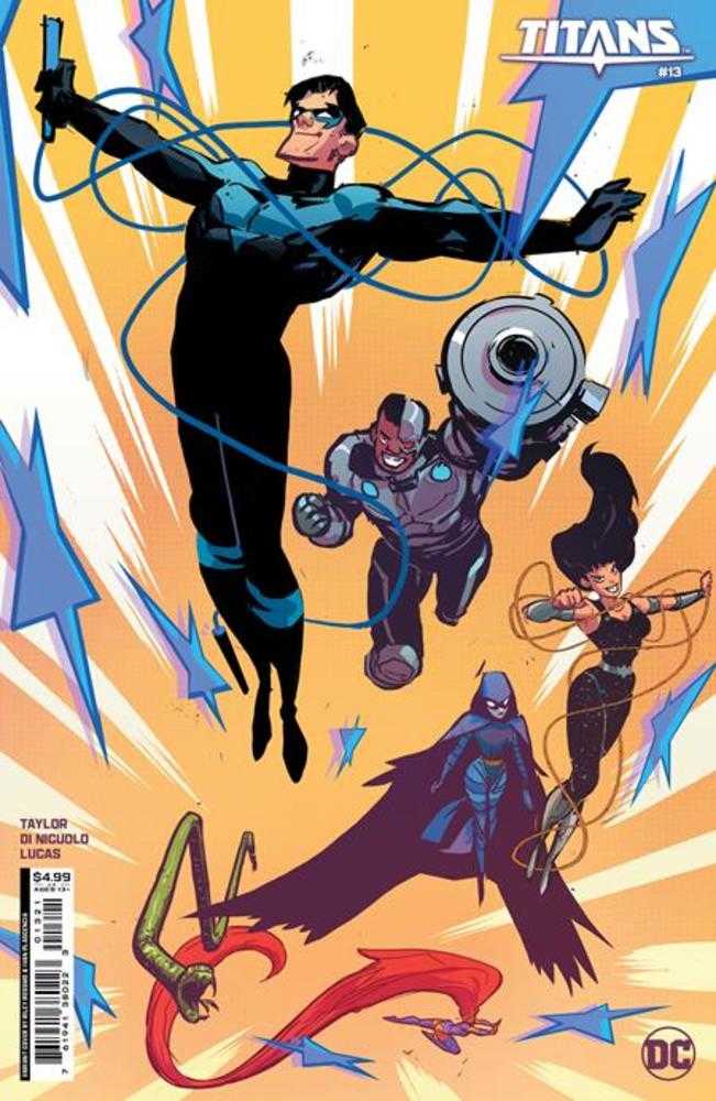 Titans #13 Cover C Riley Rossmo Card Stock Variant | BD Cosmos