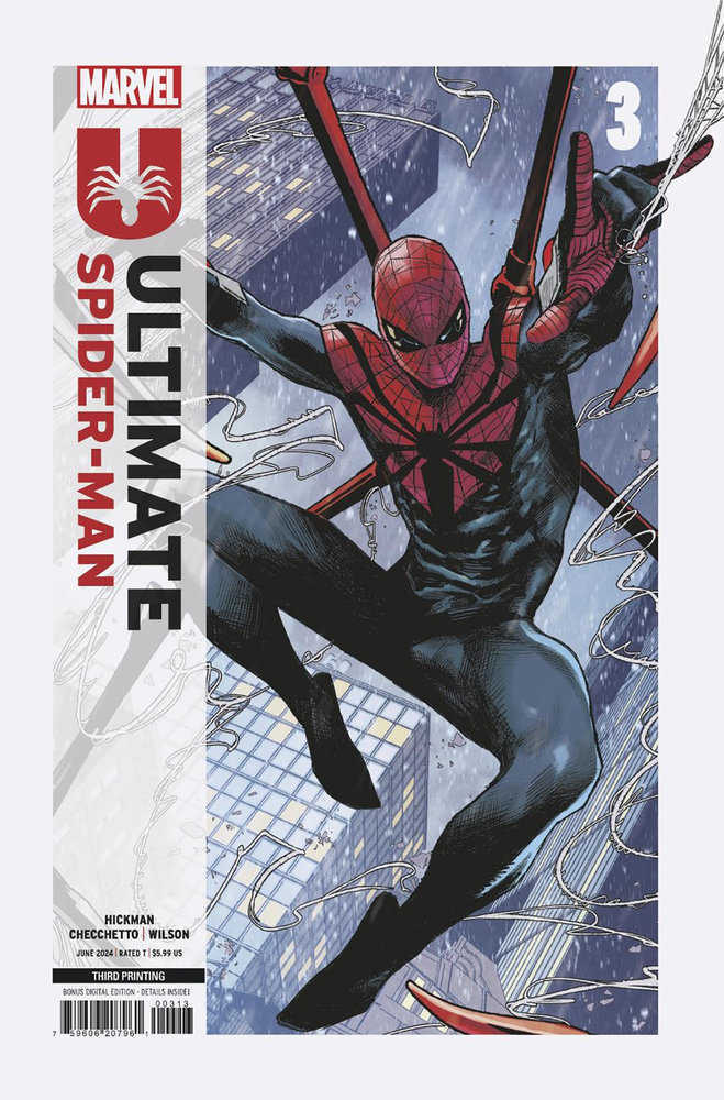 Ultimate Spider-Man #3 3rd Print Marvel Checchetto 06/19/2024 | BD Cosmos