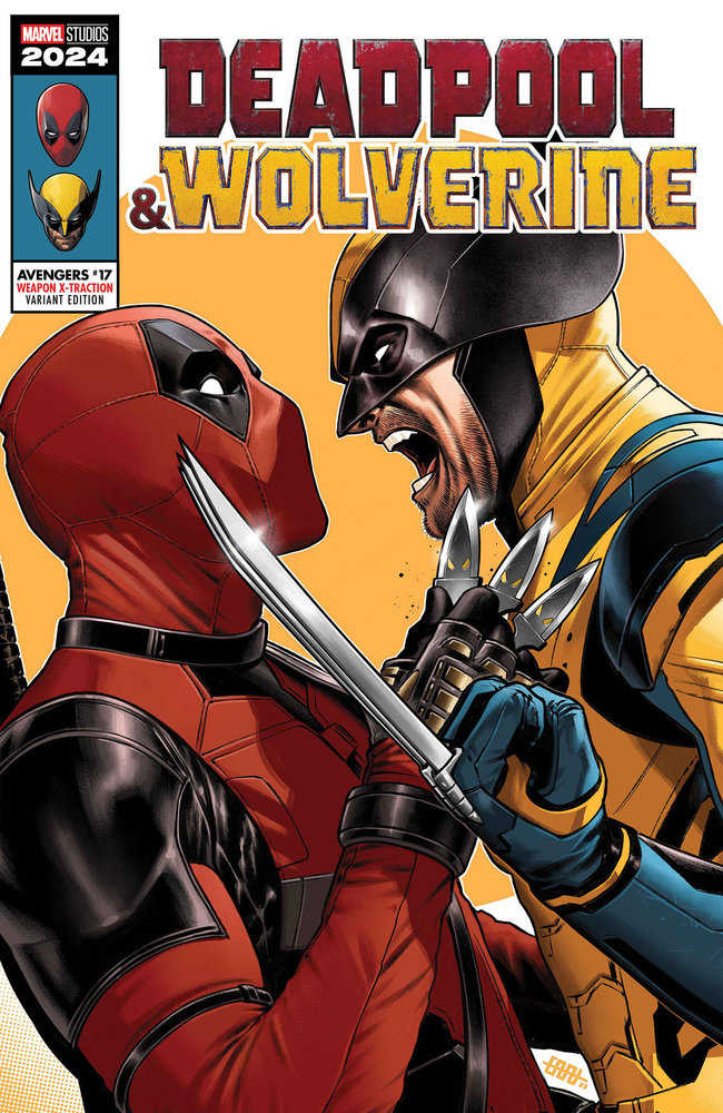 Avengers #17 B Marvel Cafu Deadpool & Wolverine Weapon X-Traction Release 08/07/2024 | BD Cosmos
