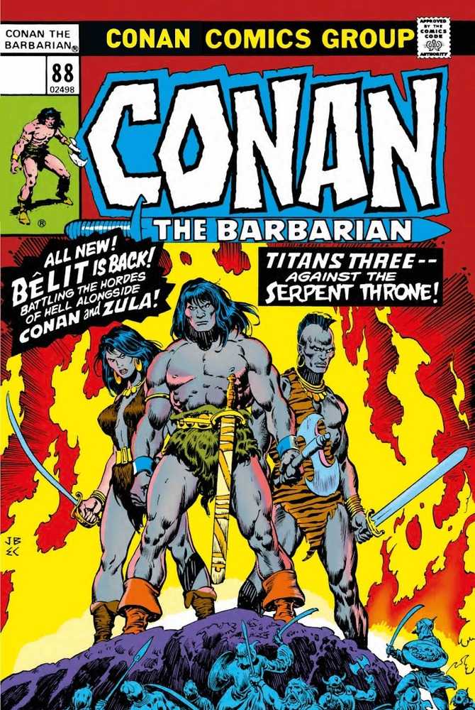 Conan the Barbarian Original Omnibus Reg Graphic Novel Volume 04 (Mature) | BD Cosmos