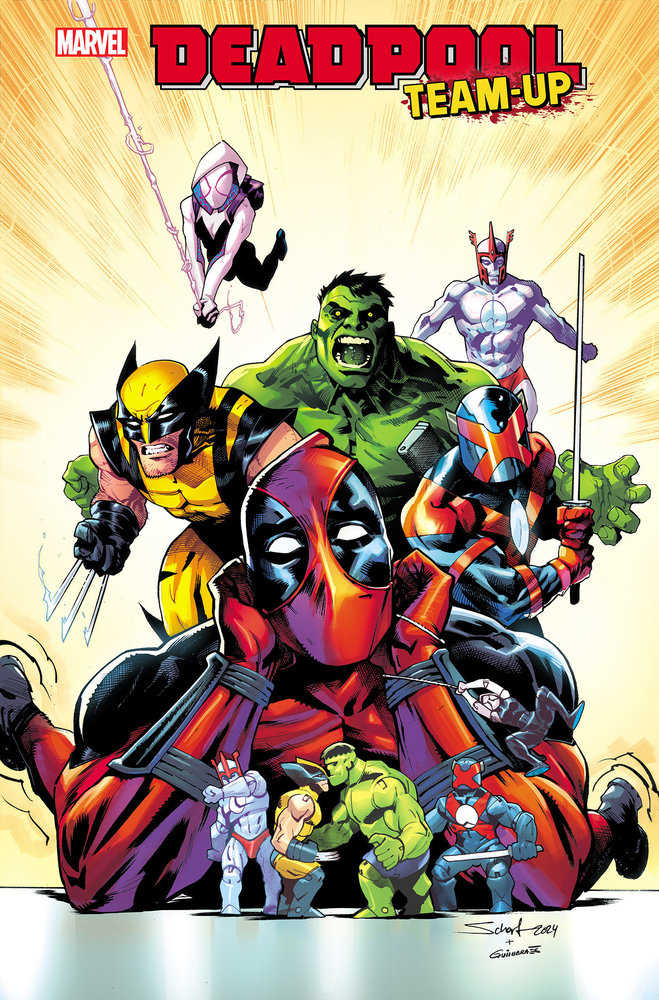 Deadpool Team-Up #1 Jonas Scharf Variant | BD Cosmos