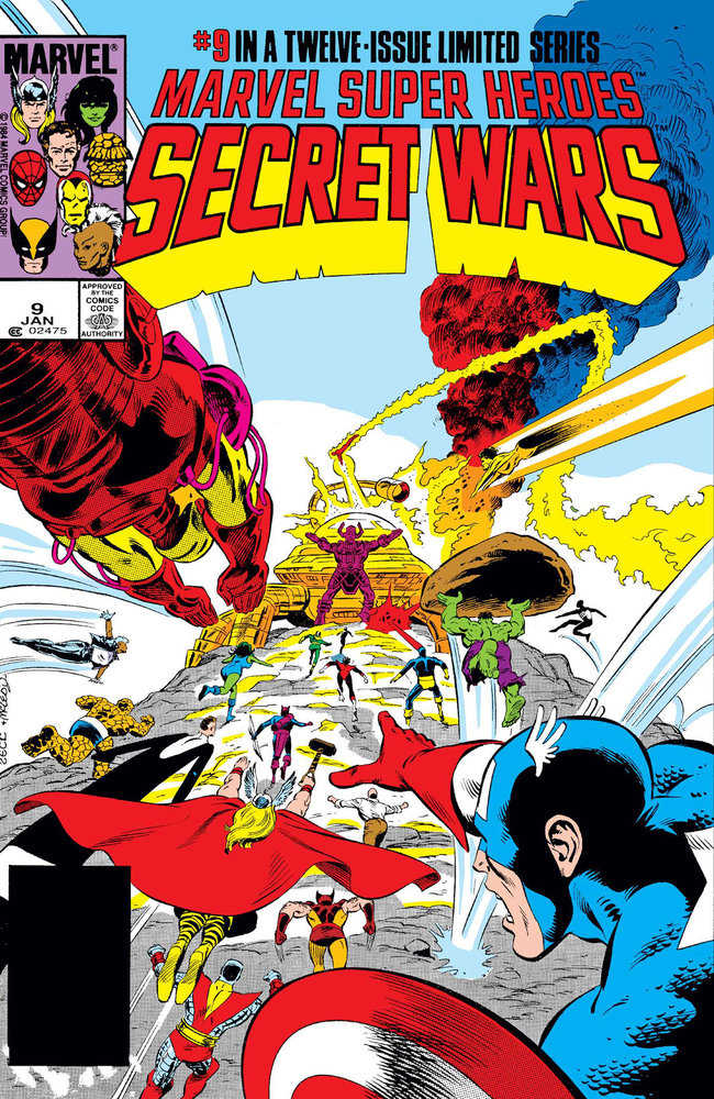 Marvel Super Heroes Secret Wars #9 Facsimile Marvel Release 09/04/2024 | BD Cosmos