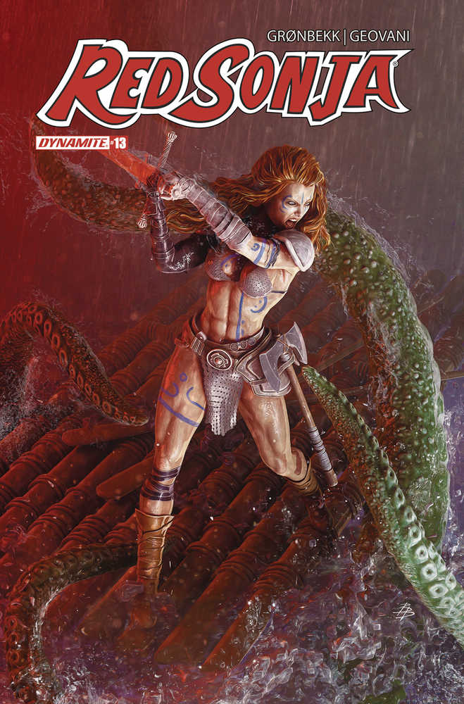 Red Sonja 2023 #13 B DYNAMITE Barends Release 08/28/2024 | BD Cosmos