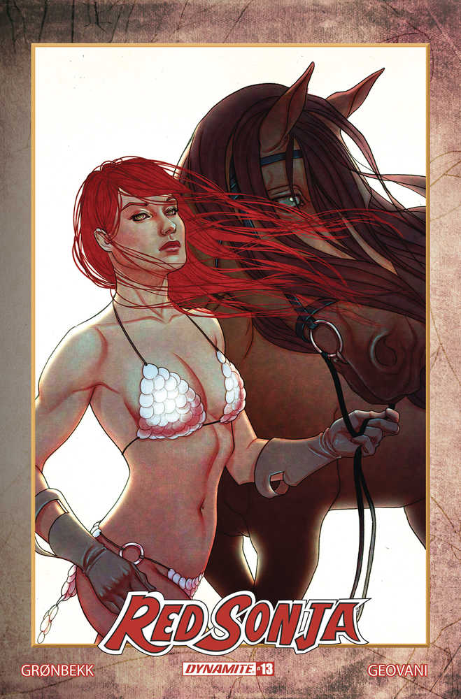 Red Sonja 2023 #13 DYNAMITE 1:10 Frison Icon Release 08/28/2024 | BD Cosmos
