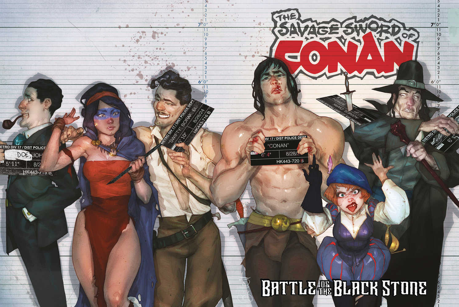 Savage Sword Of Conan #4 C TITAN Caldwell Wrap Release 08/28/2024 | BD Cosmos