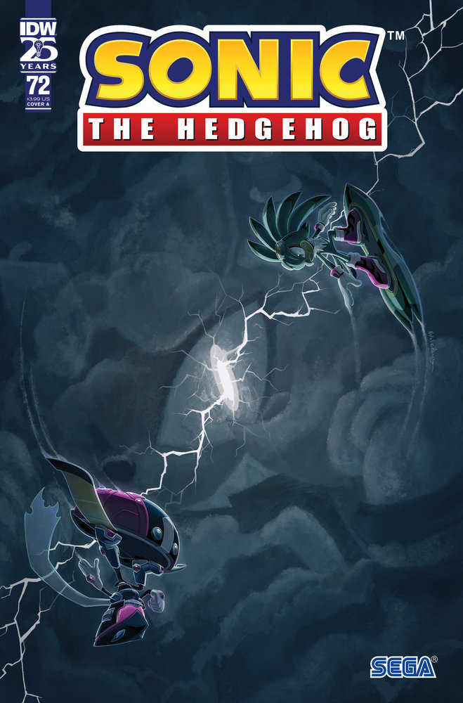Sonic The Hedgehog #72 Cover A (Haines) | BD Cosmos