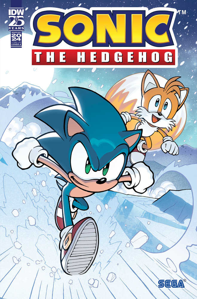 Sonic The Hedgehog Annual 2024 One Shot Cover A Lawrence | BD Cosmos