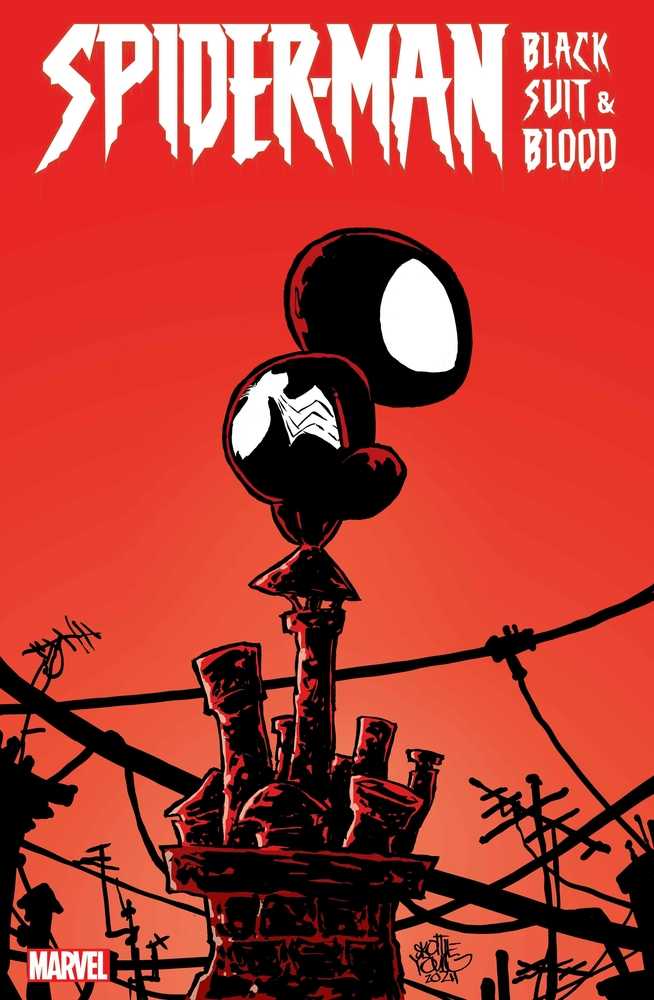 Spider-Man Black Suit & Blood #1 C Marvel Skottie Young Release 08/07/2024 | BD Cosmos